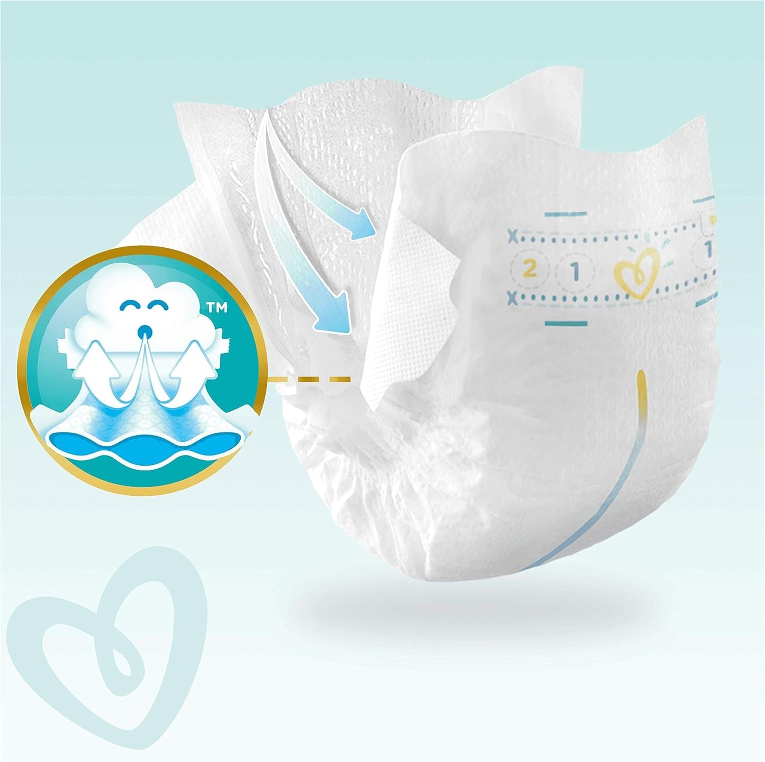 Pampers Premium Protection New Baby bleer, str. 1 (nyfødt), 22 stk