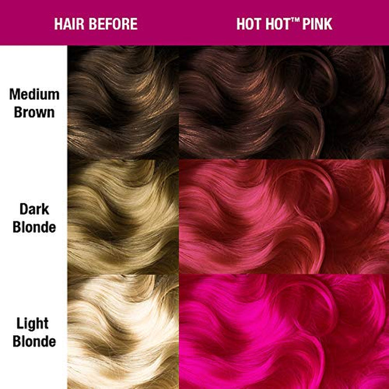 Manic Panic Hot Hot Pink Classic Cream Vegano Cruelty Free Semi Permanent Hårfarve 118ml Naty Shop Hårfarve