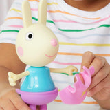 Peppa Pig Luisa Spoon - Sjov påklædningsfigur, 15 cm pigedukke med påklædningstilbehør og tøj, interaktivt legetøjssæt til småbørn fra 3 år og opefter
