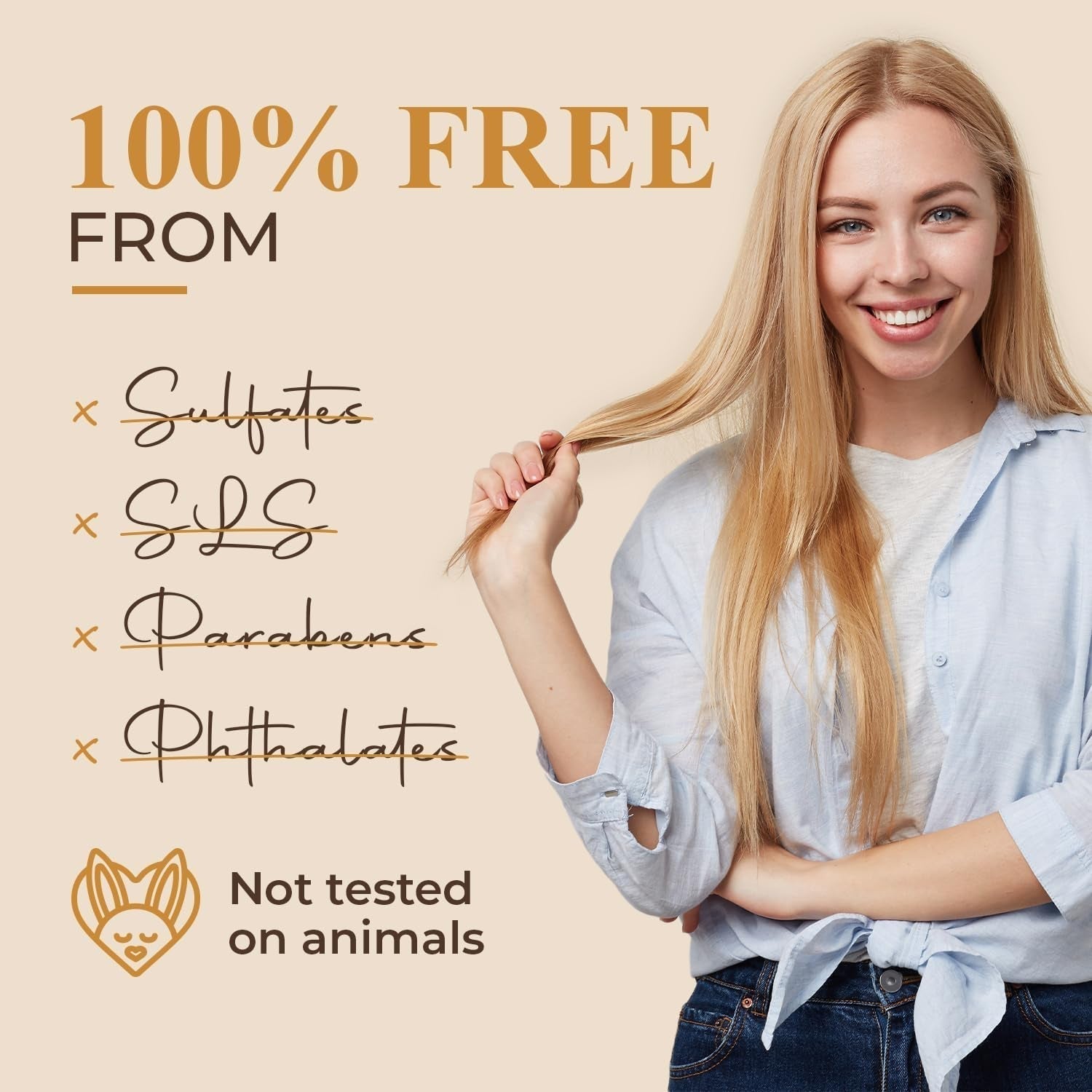Intea Chamomile - Blond Reflections Hair Mask - Fugter og nærer blondt hår - 250 ML Naty Shop Hair Mask