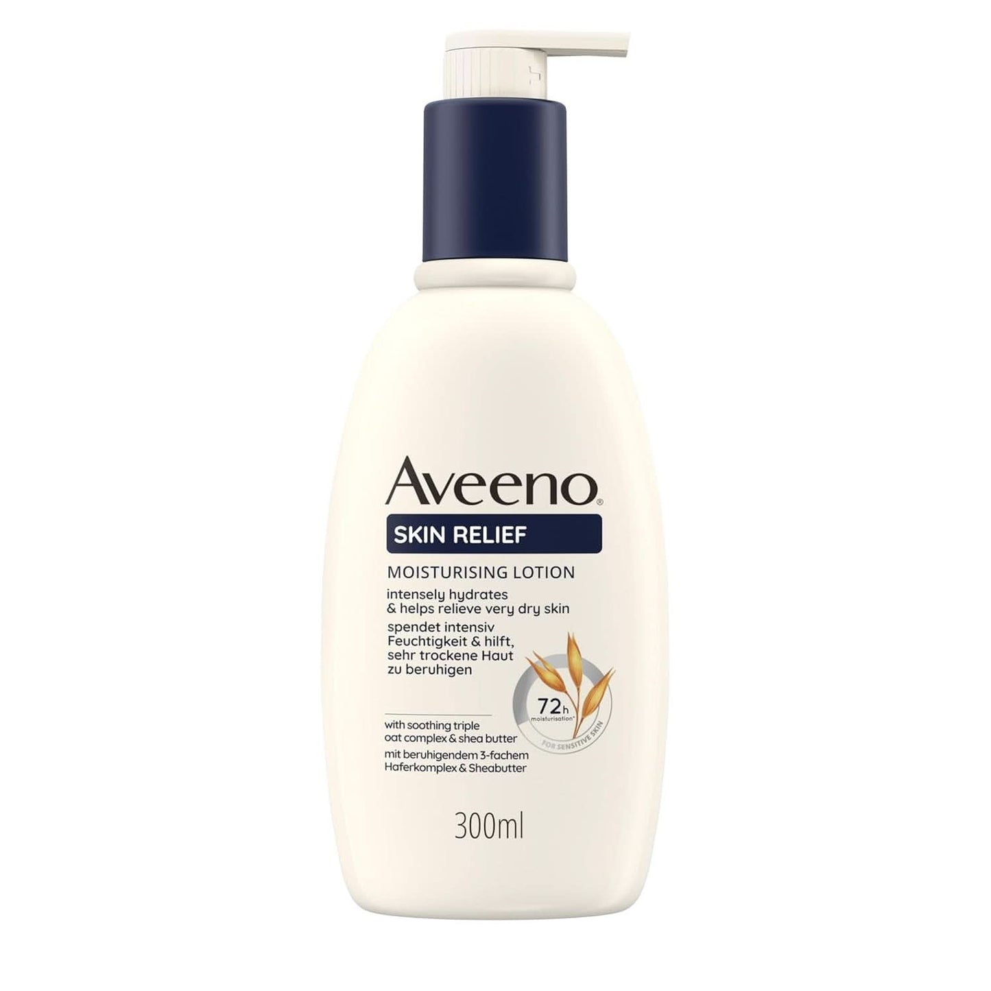 Aveeno Daily Moisturizing Body Lotion, 300 ml Kosmetik og skønhed Naty Shop Til tør og følsom hud