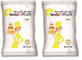 Fondant Yellow Velvet, 250 g Naty Shop sukkerpasta 250 G (pakke med 2)