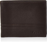 Fossil Mænd Wilder Flip Id Bifold Rejsetilbehør Bi-Fold tegnebog Pung Mænd Naty Shop Wild Mørkebrun One Size Passer til alle