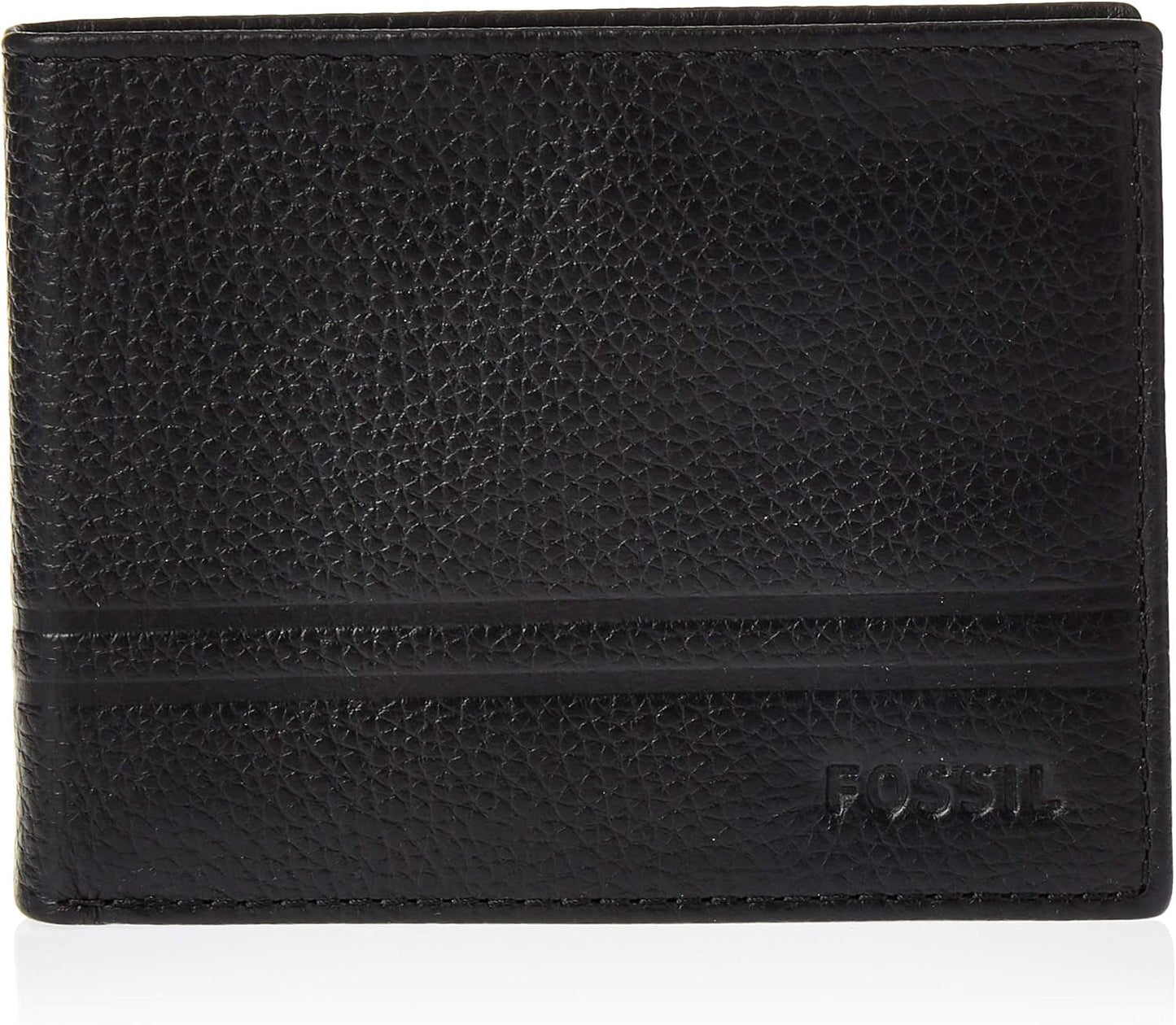 Fossil Mænd Wilder Flip Id Bifold Rejsetilbehør Bi-Fold tegnebog Pung Mænd Naty Shop Sort Wild One Size Passer til alle