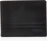 Fossil Mænd Wilder Flip Id Bifold Rejsetilbehør Bi-Fold tegnebog Pung Mænd Naty Shop Sort Wild One Size Passer til alle