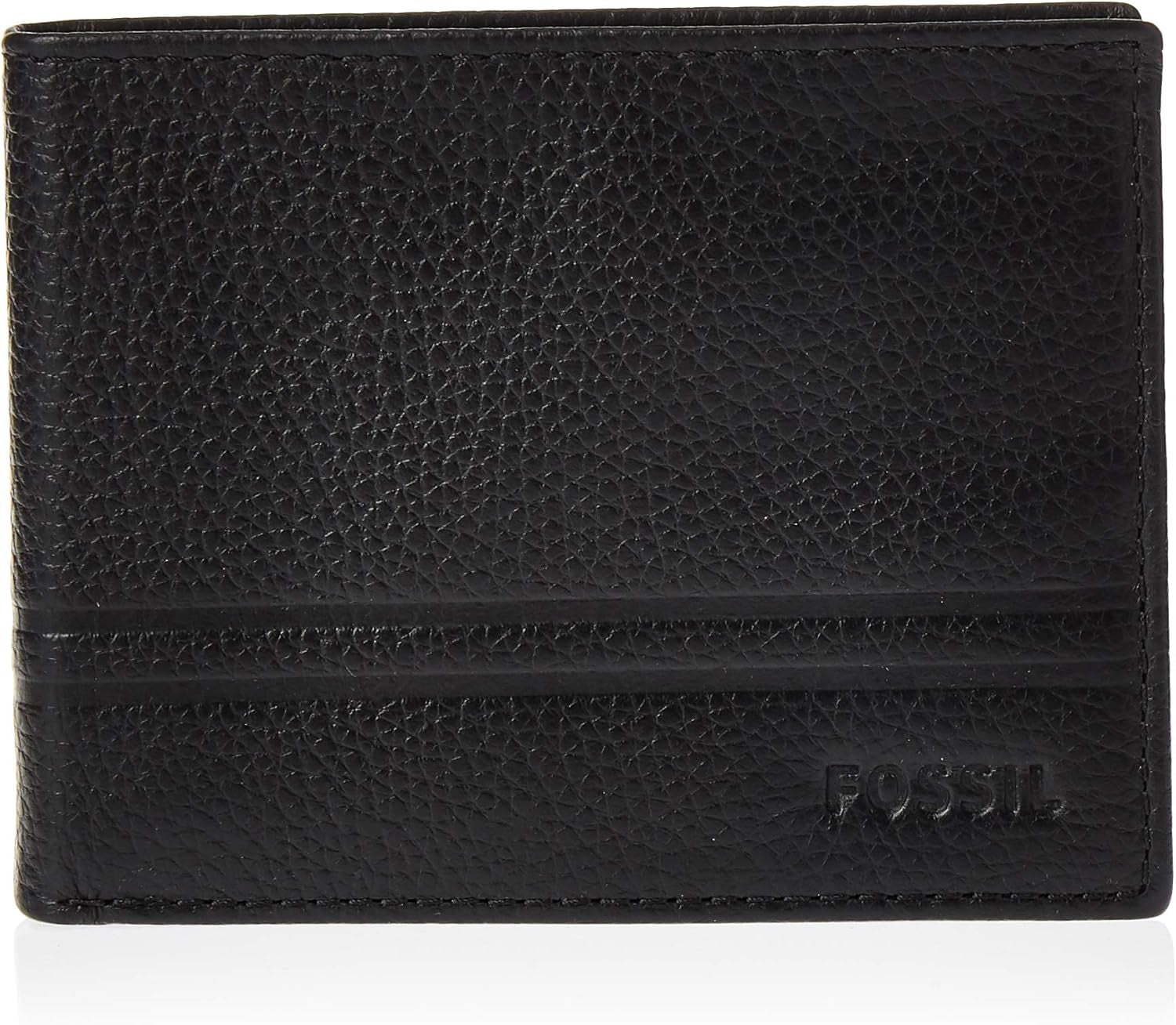 Fossil Mænd Wilder Flip Id Bifold Rejsetilbehør Bi-Fold tegnebog Pung Mænd Naty Shop Sort Wild One Size Passer til alle