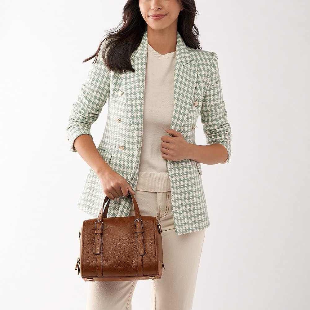 Fossil Carlie Satchel Dametasker Naty Shop