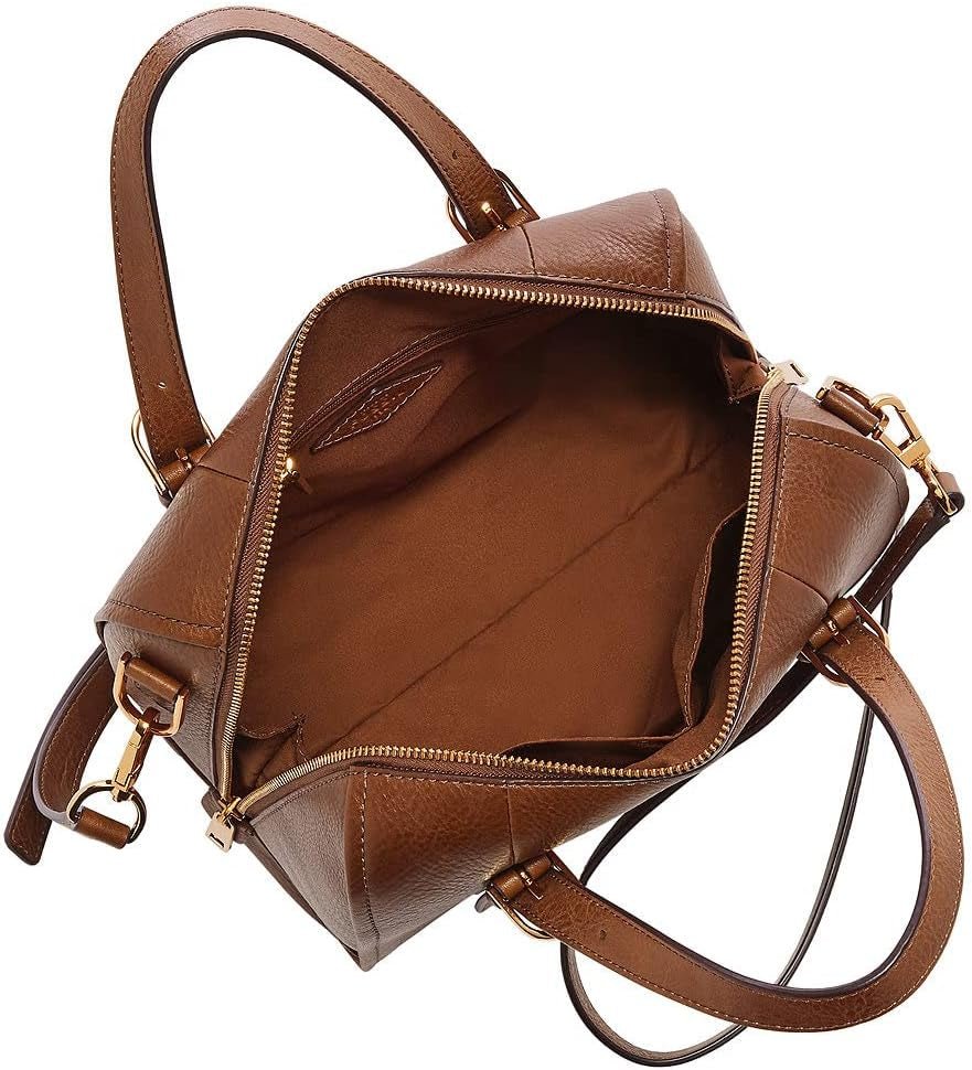 Fossil Carlie Satchel Dametasker Naty Shop