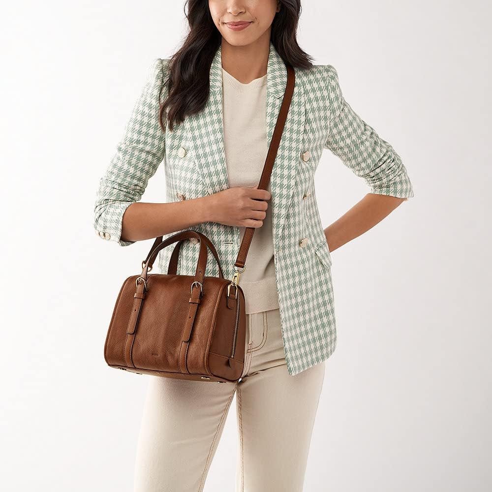 Fossil Carlie Satchel Dametasker Naty Shop