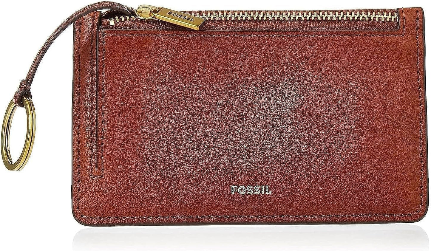 Fossil Logan Flap Pung Dame Naty Shop Brun