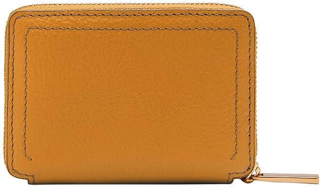 Fossil Ladies Logan LiteHide ™ læder lynlås rundt om kortholder, SL10045763 Pung Dame Naty Shop
