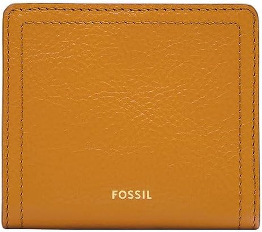 Fossil Dame Logan Gul læder Bifold tegnebog, SL7829763 Damepung Naty Shop Standardtitel