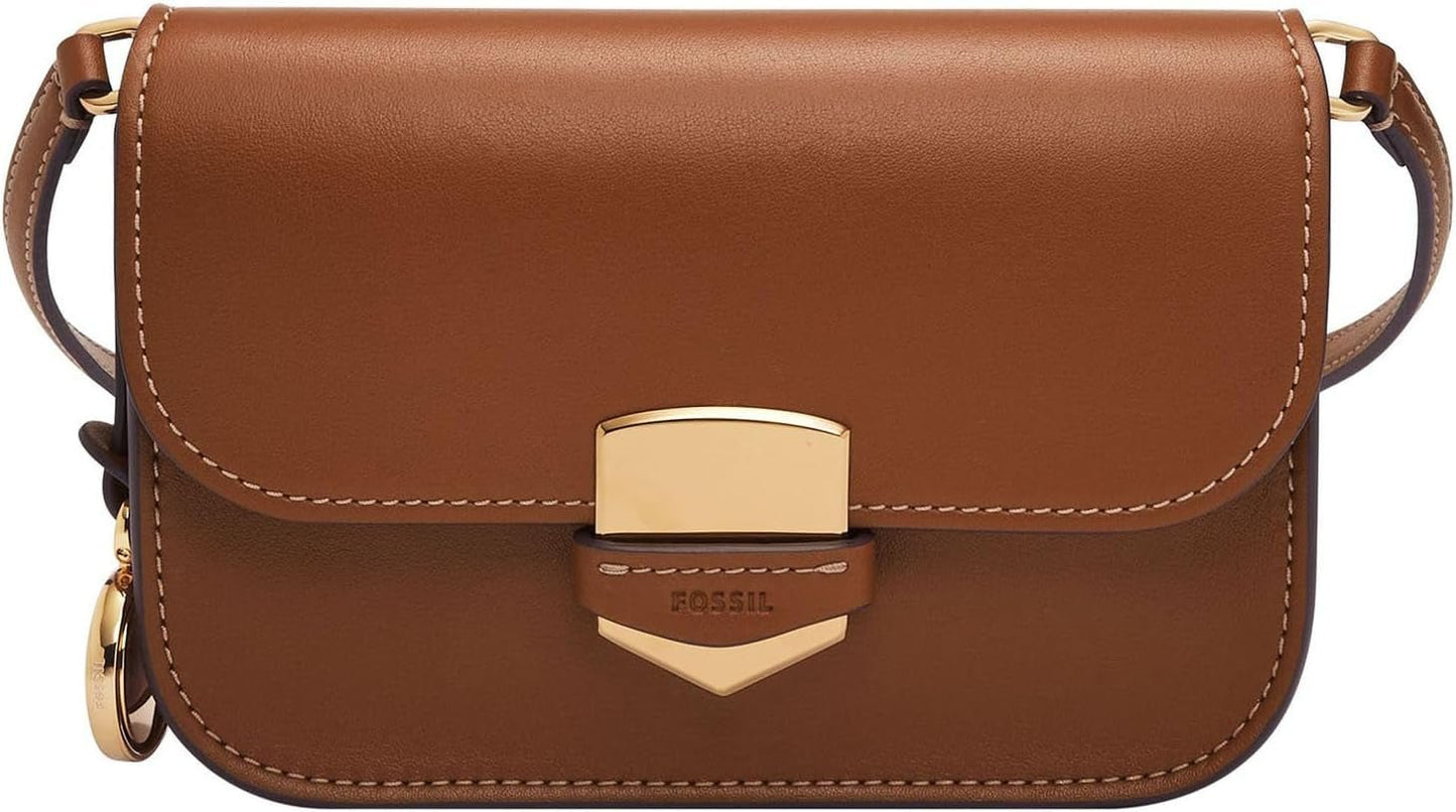 Fossil Lennox Crossbody Tasker Kvinder Naty Shop Brun