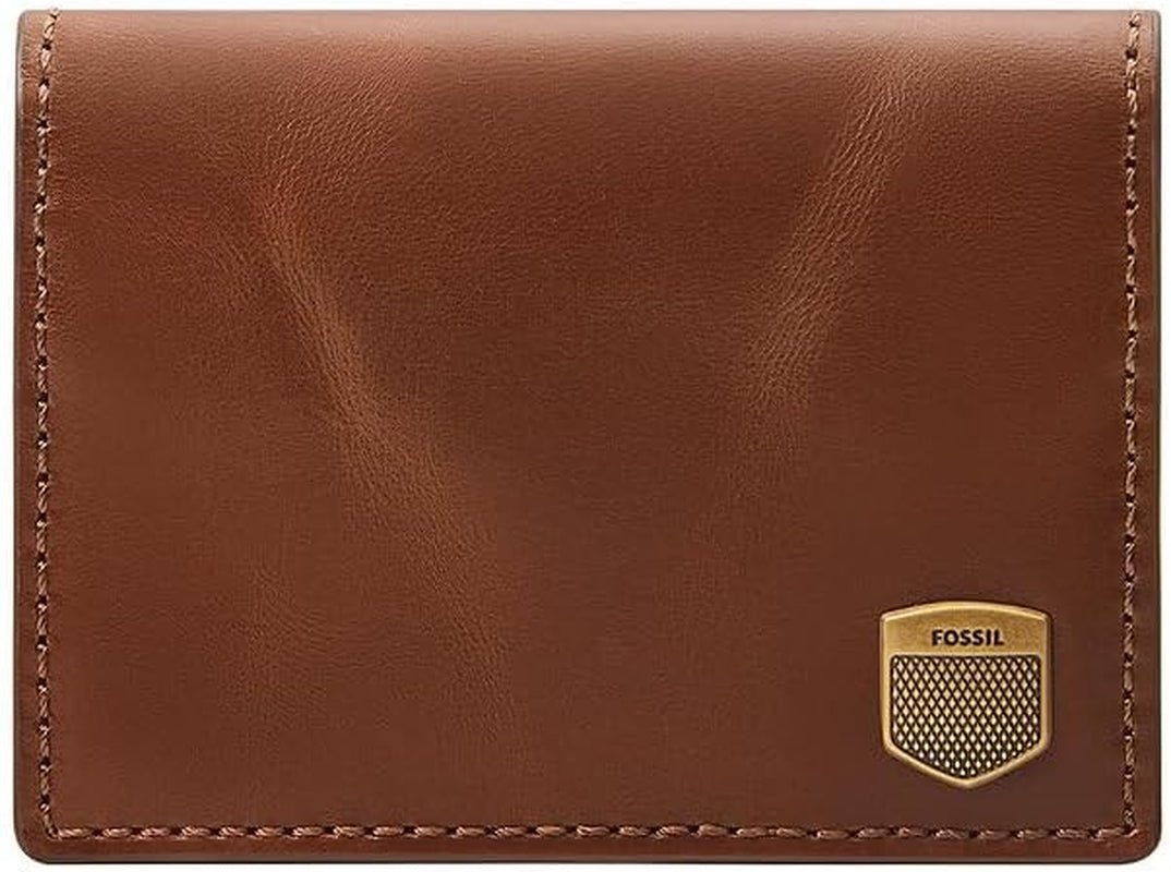 Fossil Mænds Hayes Kortetui Bifold Pung Mænd Naty Shop Lysebrun
