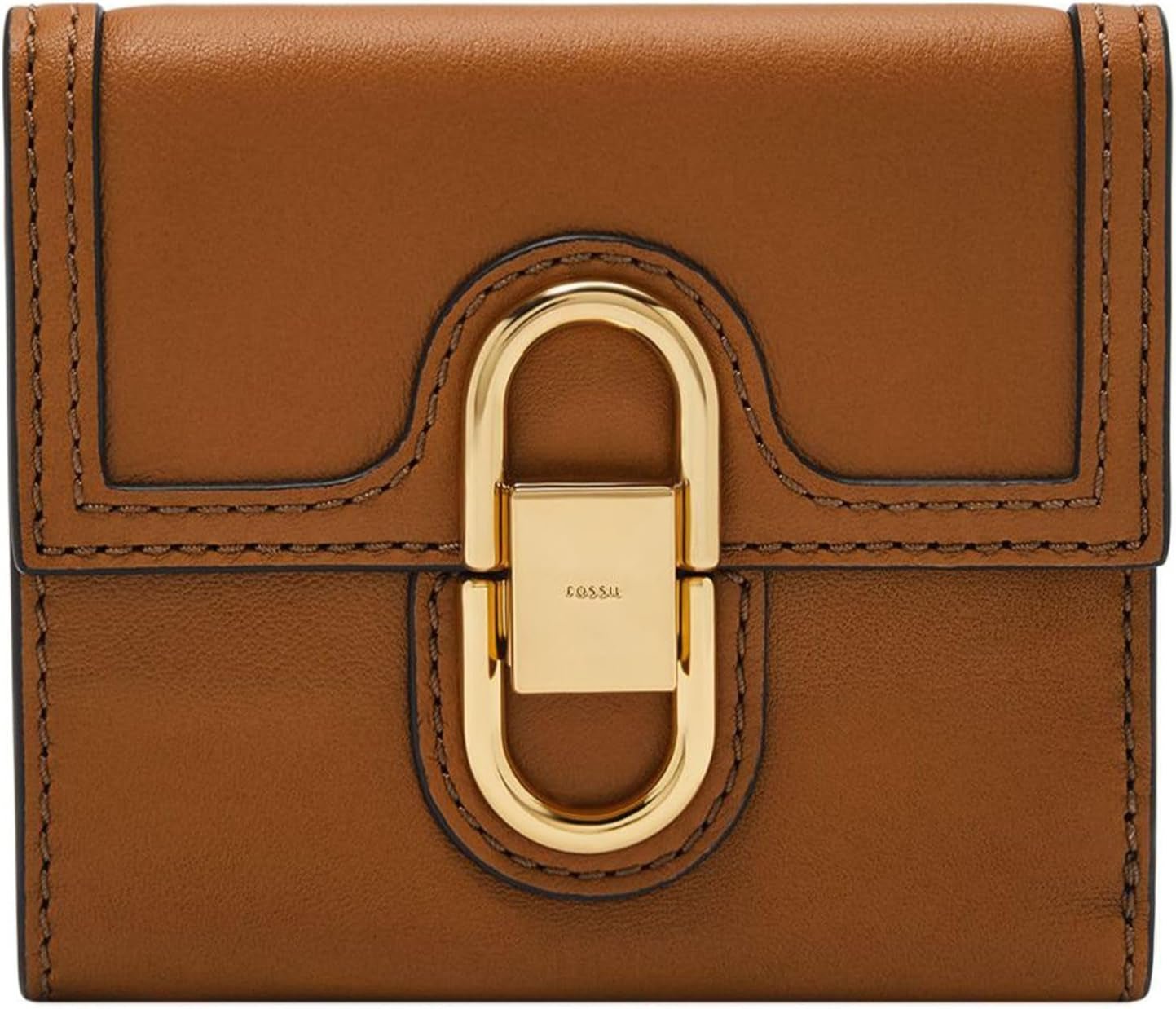 Fossil Dame Avondale Læder Trifold SL8292216 Pung Dame Naty Shop Brun 10,8 cm L X 1,3 cm B X 10,2 cm H