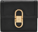 Fossil Dame Avondale Læder Trifold SL8292216 Naty Shop Dame tegnebog Sort 10,8 cm L X 1,3 cm B X 10,2 cm H