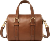 Fossil Dame Carlie Læder Mini Satchel Pung Dame Håndtaske Tasker Dame Naty Shop