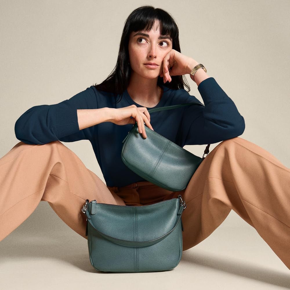 Fossil Dame Jolie Crossbody Taske, Blå Dame Tasker Naty Shop