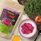 Frysetørret dragefrugt: 100g tørret dragefrugt - 100% frugt, fuld smag - frysetørret frugt, uden tilsat sukker Dehydrerede produkter Min butik