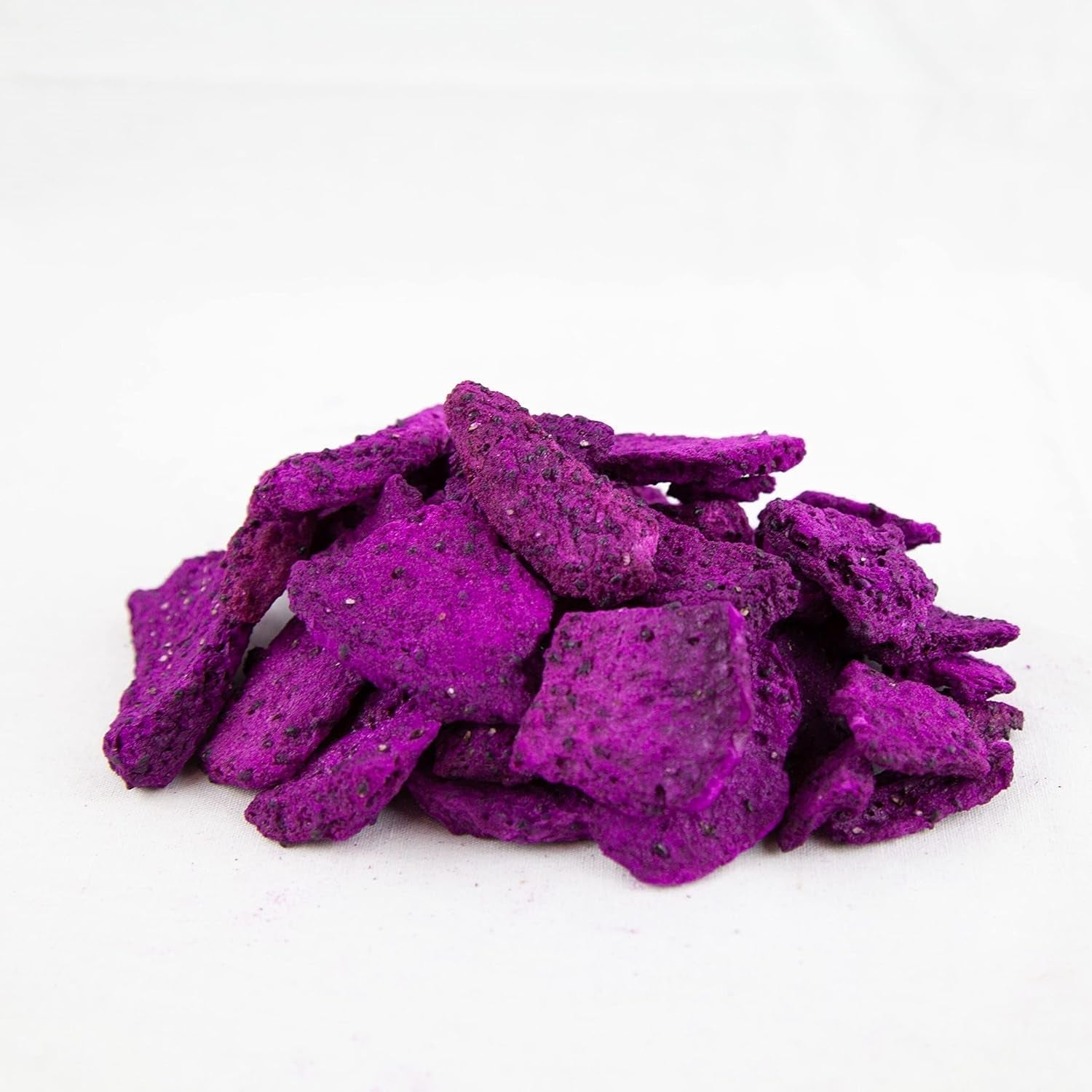 Frysetørret dragefrugt 50g - Frysetørret dragefrugt - Frysetørret tørret frugt - Skiver tørret dragefrugt til bagning, dekoration, snacks, müsli, desserter Tørrede produkter Min butik