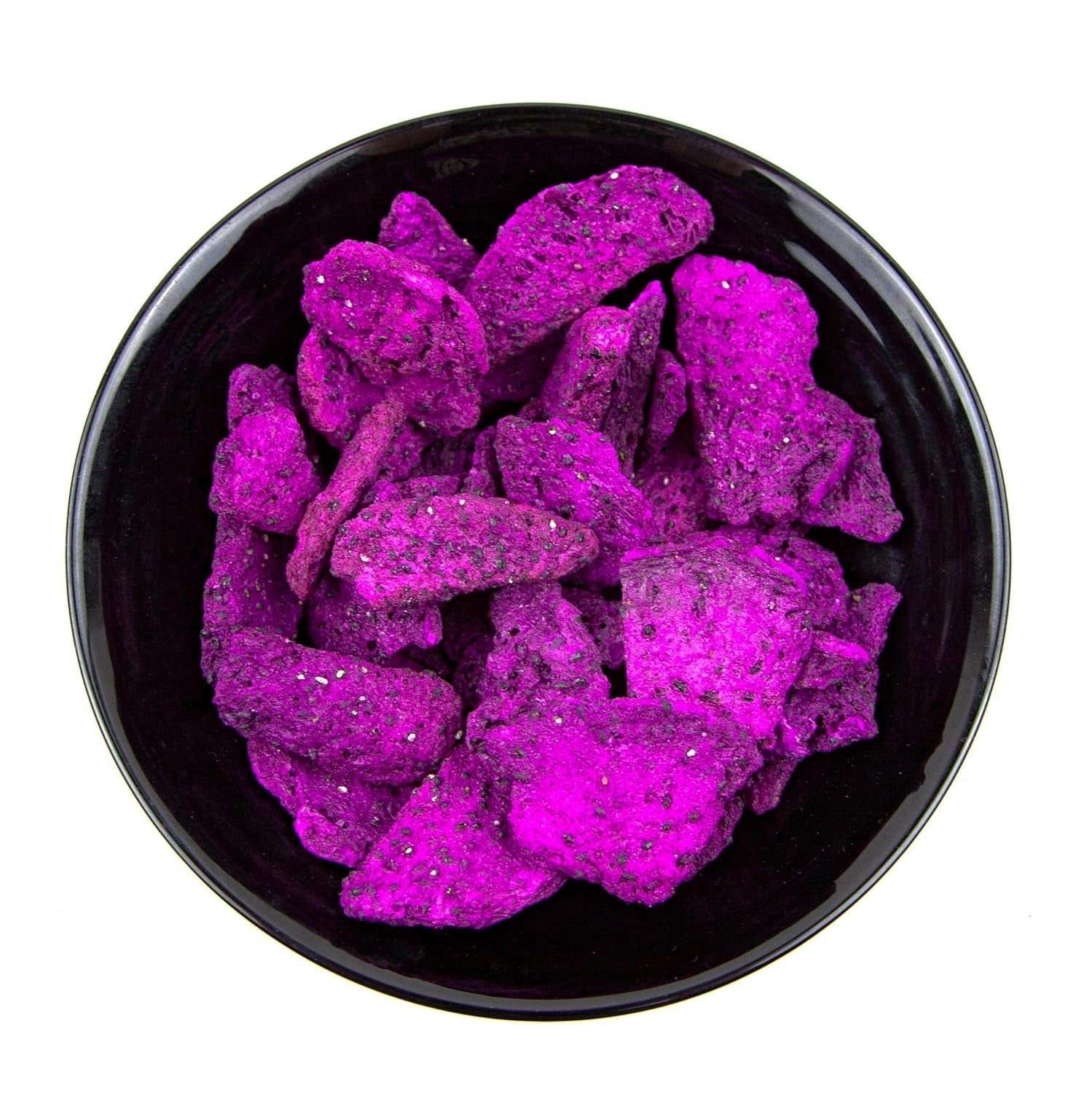 Frysetørret dragefrugt 50g - Frysetørret dragefrugt - Frysetørret tørret frugt - Skiver tørret dragefrugt til bagning, dekoration, snacks, müsli, desserter Tørrede produkter Min butik