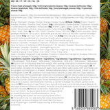 Frysetørrede frugter | Ananas 100% ren Frysetørret frugt Frysetørret ananas | Frysetørret frugt uden tilsat sukker | Sprød frysetørret ananas - aromatisk - lækker ZingyZoo Dehydrerede produkter Naty Shop