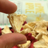 Frysetørrede frugter | Ananas 100% ren Frysetørret frugt Frysetørret ananas | Frysetørret frugt uden tilsat sukker | Sprød frysetørret ananas - aromatisk - lækker ZingyZoo Dehydrerede produkter Naty Shop