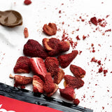 Frysetørret frugt BAM, 40 gram, naturlig frugt, perfekte desserter, rig smag (jordbær) Tørrede produkter Naty Shop