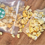 Frysetørrede frugter Blanding af tropiske frugter | XL 350g Frysetørret Ananas Mango Banan Blanding af frysetørrede frugter | Frysetørrede frugter Ananas Banan Mango Tørret frugtblanding | ZingyZoo Dehydrerede produkter Naty Shop