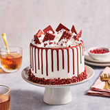 FunCakes Choco Drip Chokolade: Lækker smag, Nem at bruge, Perfekt til drypkager, Chokoladedryp smag. Genlukkelig pakke 180 g. Naty Shop sukkerpasta