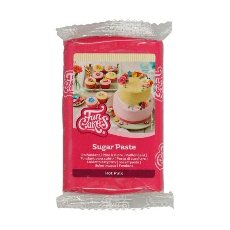 FunCakes Fondant med citronsmag: Lækker smag, glat tekstur, let at smøre, rullet fondant, perfekt til kager, cupcakes og småkager. Halal, kosher og glutenfri. 250 g (pakke med 3) Naty Shop sukkerpasta