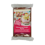 FunCakes Fondant med citronsmag: Lækker smag, glat tekstur, let at smøre, rullet fondant, perfekt til kager, cupcakes og småkager. Halal, kosher og glutenfri. 250 g (pakke med 3) Naty Shop Sugar Paste 250 G Chokolade