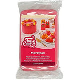 FunCakes Mandelsukkerpasta (hollandsk marcipan) Aqua Blå: Nem at bruge og glat, perfekt til at dekorere kager, Halal, Kosher og Glutenfri 250g (2-pakke) Naty Shop Sukkerpasta 20X20 Cm Marcipan