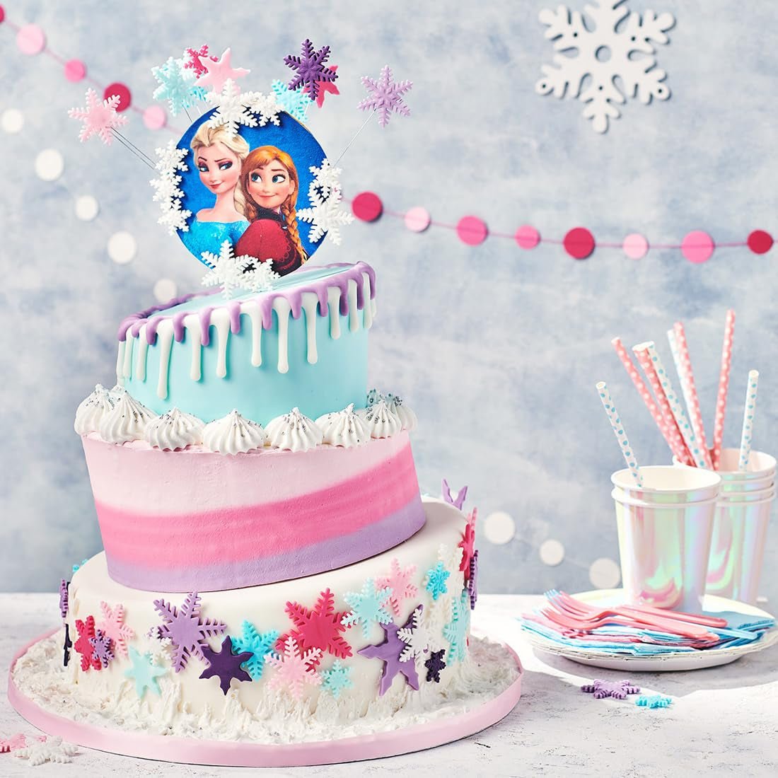 FunCakes Roll Fondant Bright White: Nem at bruge, glat, fleksibel, blød og bøjelig, perfekt til dekoration af kager, halal, kosher og glutenfri. 5 kg (2 til 2,5 kg) Naty Shop sukkerpasta
