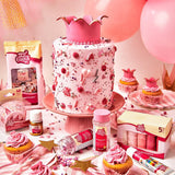 FunCakes Roll Fondant Hot Pink: Nem at bruge, glat, fleksibel, blød og smidig, perfekt til at dekorere kager. Glutenfri. 1 kg Naty Shop sukkerpasta