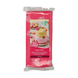 FunCakes Roll Fondant Hot Pink: Nem at bruge, glat, fleksibel, blød og smidig, perfekt til at dekorere kager. Glutenfri. 1 kg Naty Shop Standardtitel sukkerpasta
