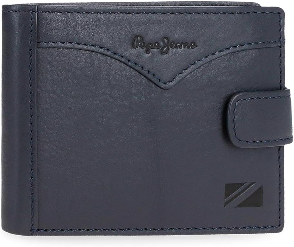 Pepe Jeans jakke Horisontal klik lukning tegnebog One Size herre tegnebog Naty Shop Blå