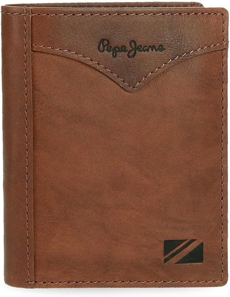Pepe jeansjakke Lodret pung med pung, One Size herrepung Naty Shop Brown