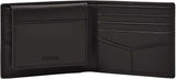 Fossil Derrick RFID-blokerende læder Bifold-pasholder til mænd med aftagelig kortholder Herrepung Naty Shop