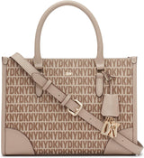 DKNY Dame afslappet Tote Satchell, Chino/Toffee Dametasker Naty Shop Standardtitel