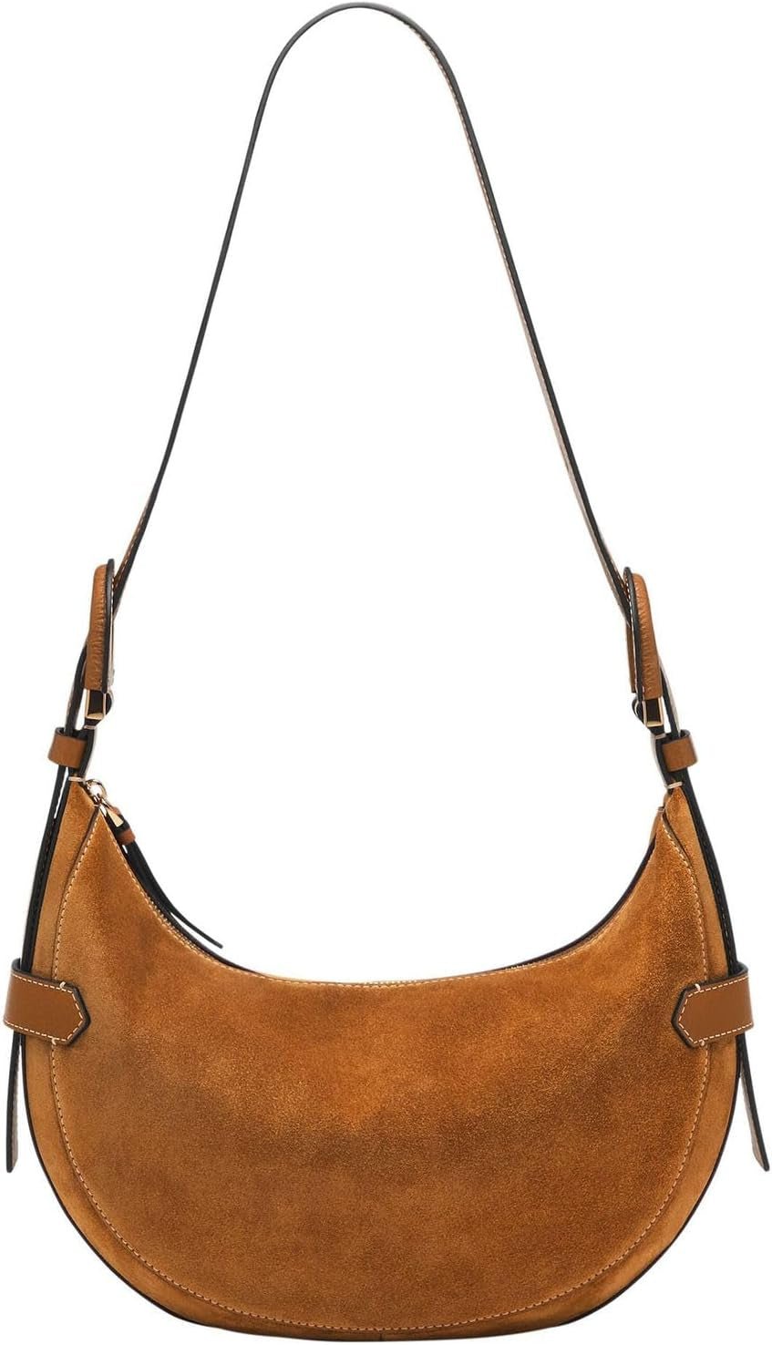 Fossil Harwell dametaske, Hobo italiensk oksehud, L: 30,5 cm, B: 8,9 cm, H: 20,3 cm, ZB1919216 Dametasker Naty Shop Standardtitel