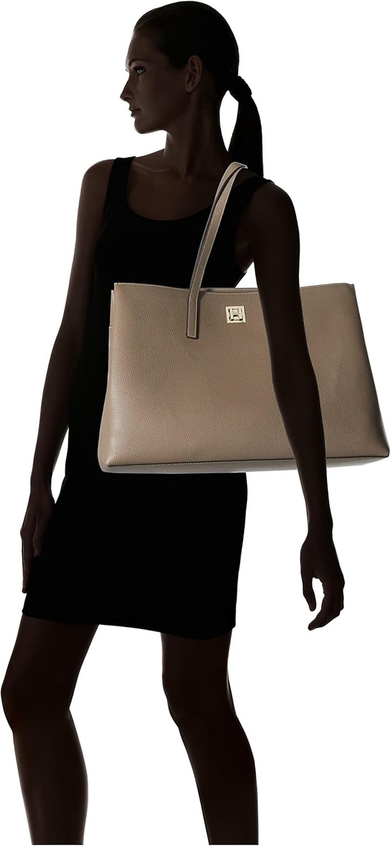 Arbejdstaske til kvinder HUGO Arleen Arbejdstaske Dark Beige251 One Size Dametasker Naty Shop