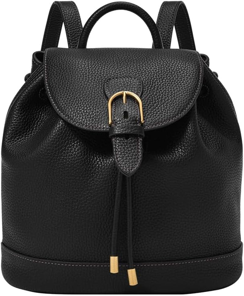 Fossil Everleigh håndtaske i læder eller bomuld til kvinder Tasker Dame Naty Shop Graphite Black