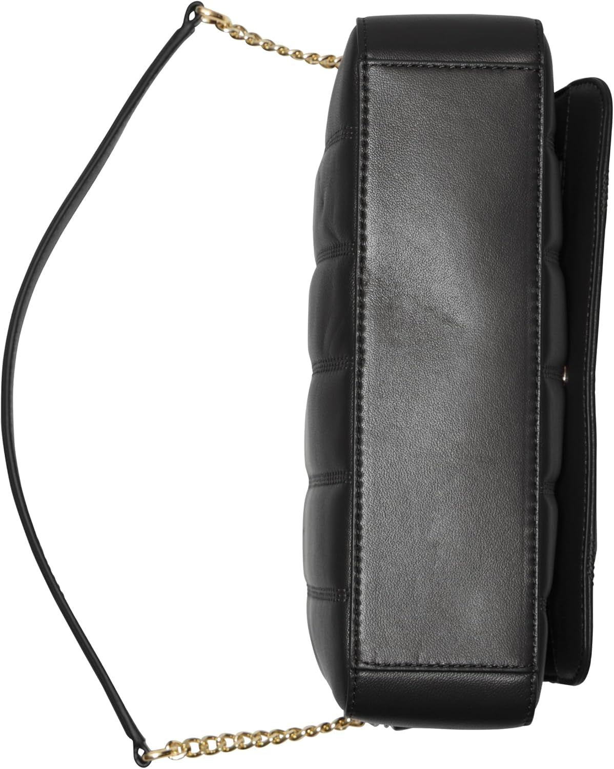 DKNY Dame Skuldertaske, Sort/Gul Dame Naty Shop Tasker