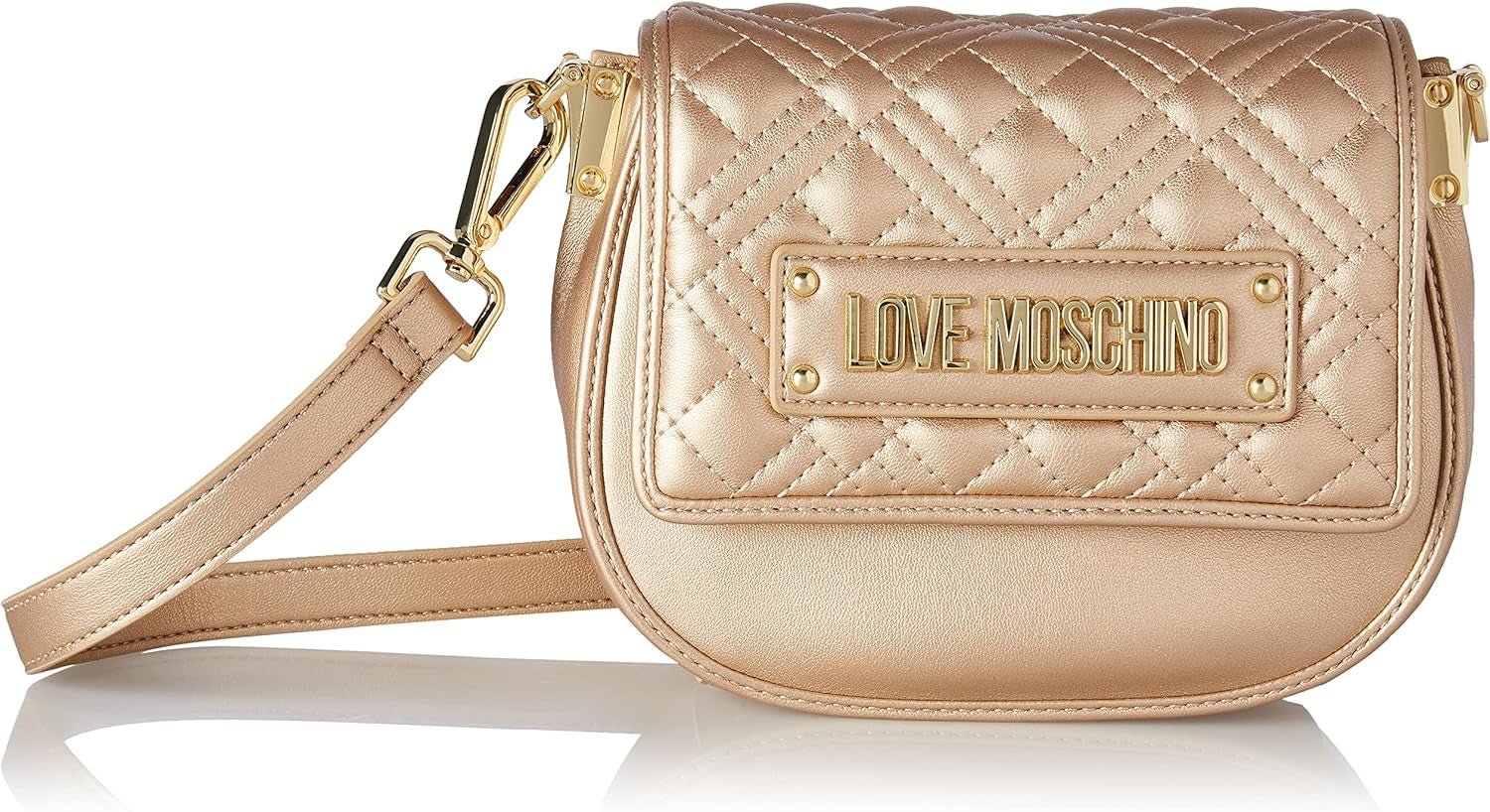 Kvinders skuldertaske Love Moschino Tasker Kvinder Naty Shop Stålgrå