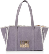 Love Moschino Dame Skuldertaske Denim Skuldertaske Denim Tasker Kvinder Naty Shop Standardtitel