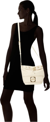 Love Moschino Dame Skuldertaske, Ivory Skuldertaske, Elfenben Dame Tasker Naty Shop