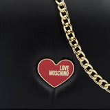 Love Moschino Dame Skuldertaske, Sort Naty Shop Dame Tasker