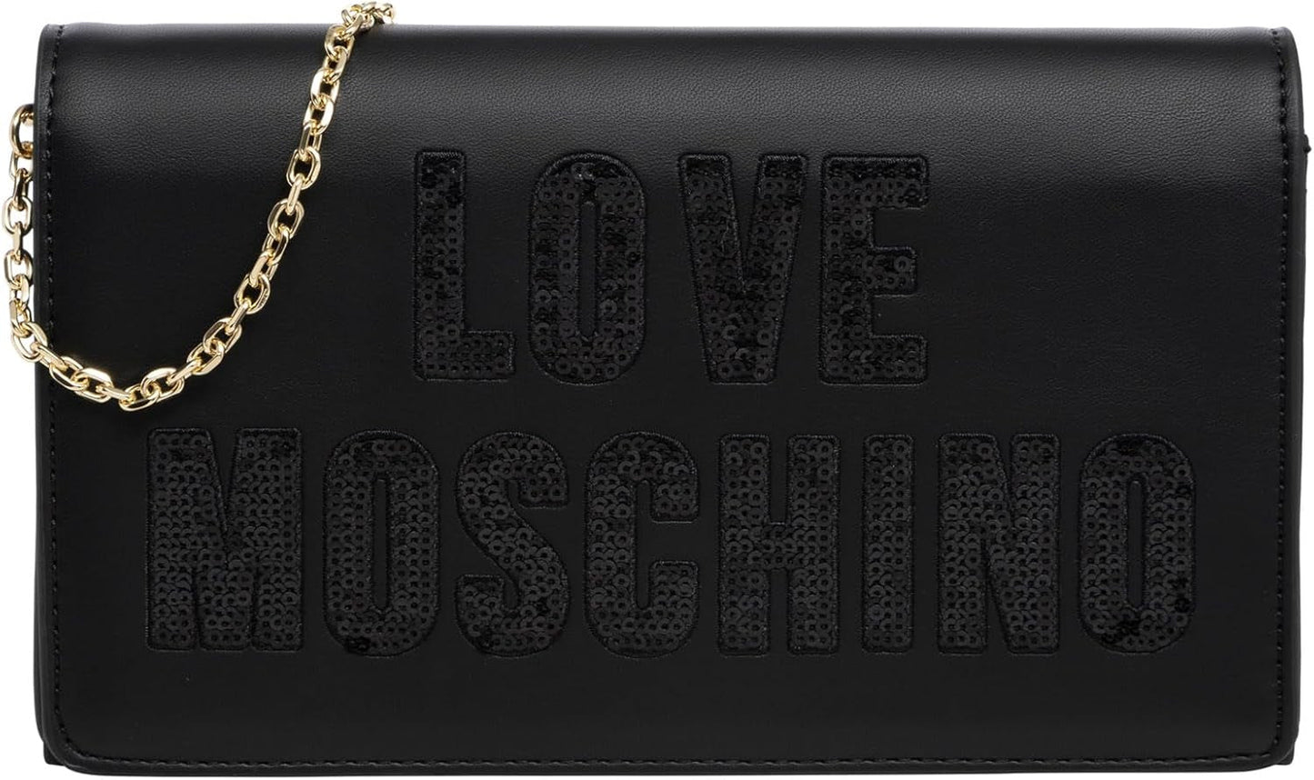 Love Moschino Dame Skuldertaske, Sort Skuldertaske, Sort Dame Tasker Naty Shop Standardtitel
