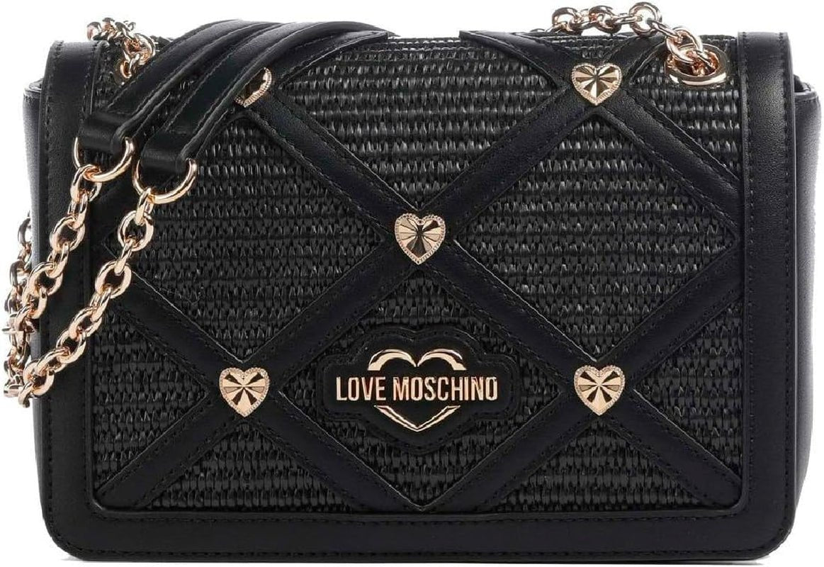 Love Moschino Dame Skuldertaske, Sort Skuldertaske, Sort Dame Tasker Naty Shop Standardtitel